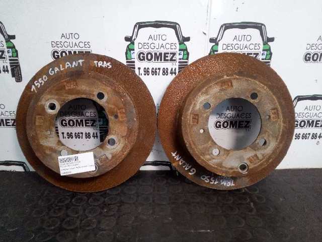 Disco de freno trasero MB668083 MITSUBISHI
