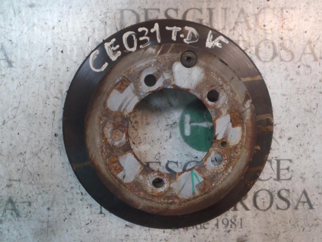 Disco de freno trasero MB928716 MITSUBISHI