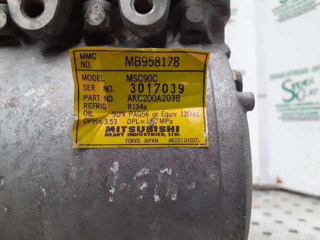 MB958178 Compresor de aire acondicionado  en stock Granada