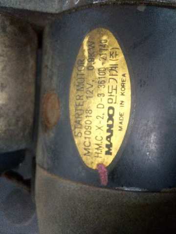 MITSUBISHI MC109018 Motor de arranque comprar Pamplona