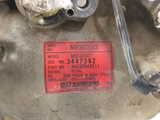 MITSUBISHI MR360532 Compresor de aire acondicionado  disponible Lugo