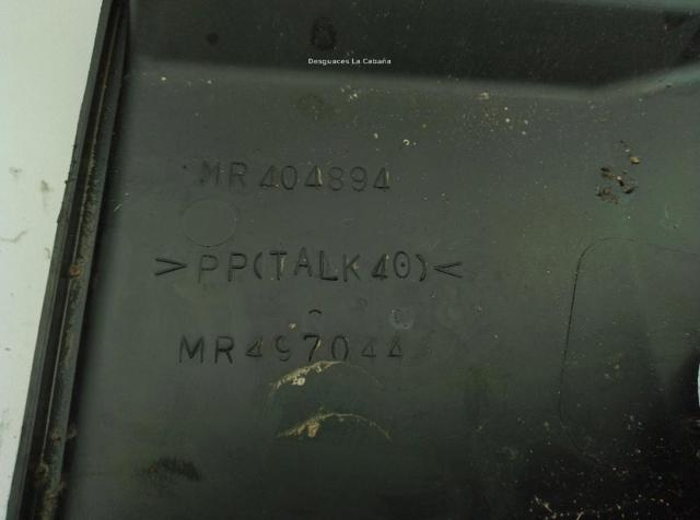 MR404894 MITSUBISHI Deflector de aire del radiador  disponible Ourense
