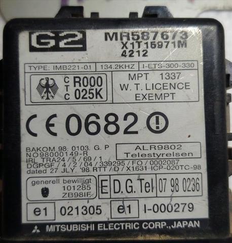MR587673 Mitsubishi