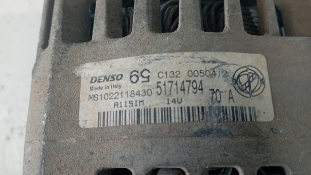 MS1022118430 FIAT Alternador comprar Alcalá