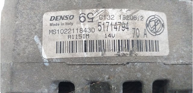 FIAT MS1022118430 Alternador  en stock Terrassa