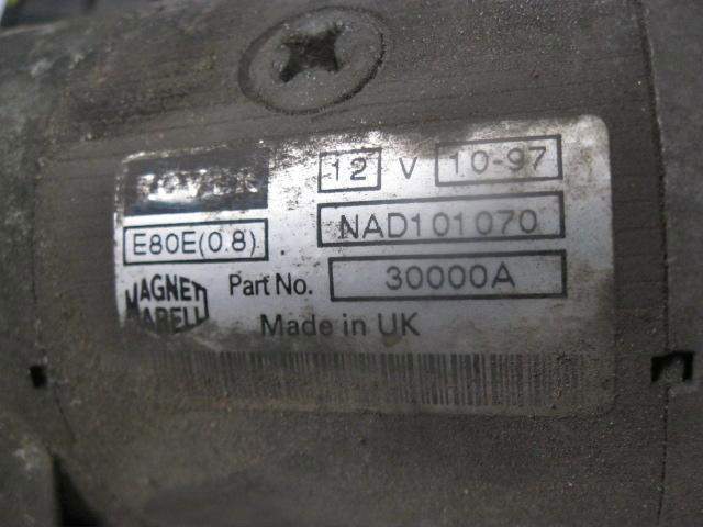 NAD101070 ROVER Motor de arranque  en stock Huelva