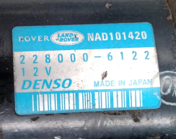 NAD101420 Motor de arranque  disponible Utrera