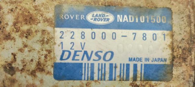 NAD101500 Motor de arranque comprar Girona