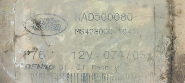 NAD500080 LAND ROVER Motor de arranque  comprar en Lleida