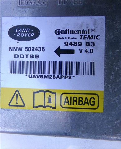 LAND ROVER NNW502436 Módulo de control de airbag comprar Barcelona