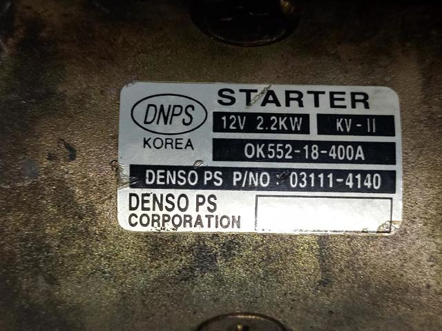 OK55218400A HYUNDAI Motor de arranque comprar Madrid