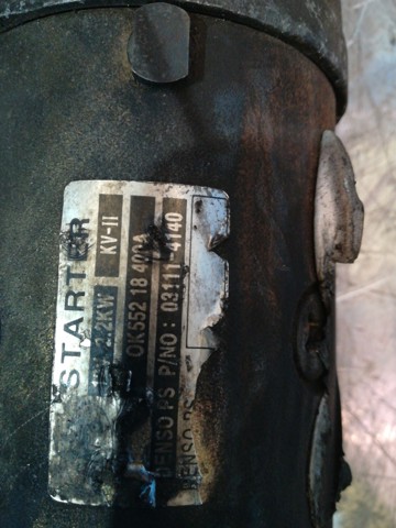 HYUNDAI OK55218400A Motor de arranque  disponible Lugo