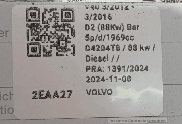 Compresor de aire acondicionado Volvo XC90 2 256