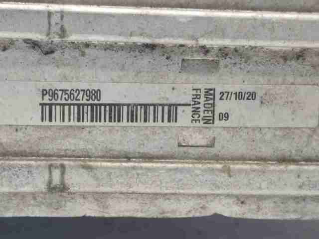 OPEL P9675627980 Intercooler  en stock Valencia