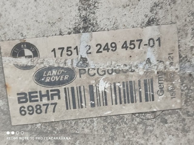 LAND ROVER PCG000020 Intercooler  comprar en Murcia
