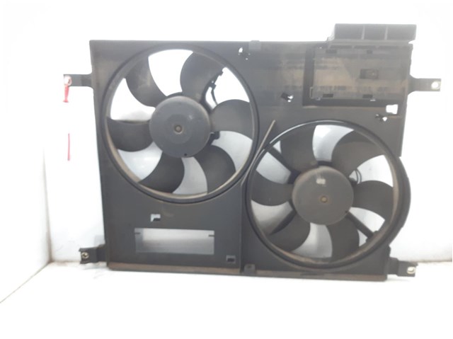 Difusor de radiador, ventilador de refrigeración, condensador del aire acondicionado, completo con motor y rodete PGF000231 Land Rover