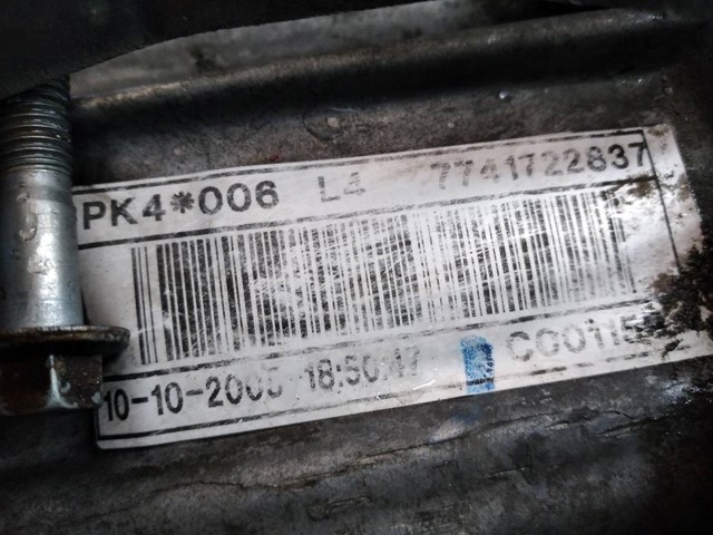 PK4006 RENAULT Caja de cambios manual completa  comprar en Lleida