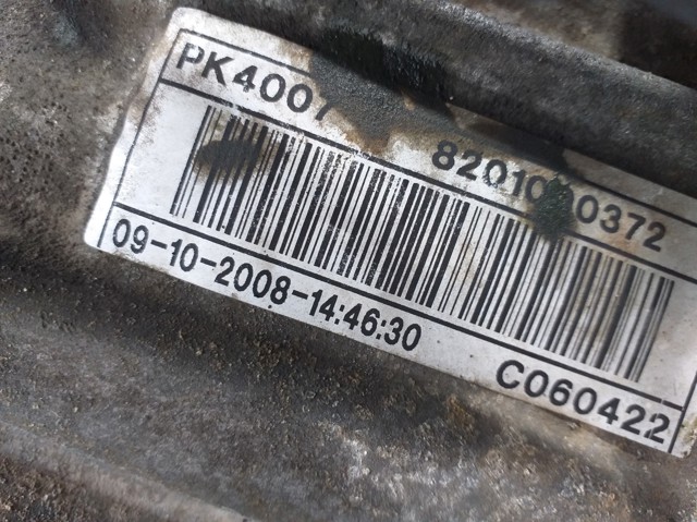 PK4007 RENAULT Caja de cambios  en stock Huelva