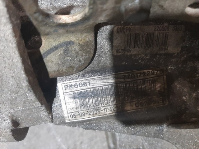 PK6061 Caja de cambios manual completa  disponible Málaga