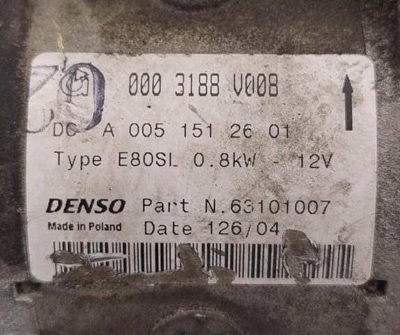 Q0003188V008000000 Motor de arranque comprar Girona
