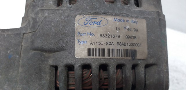 Q9K3B FORD Motor de arranque  disponible Vigo