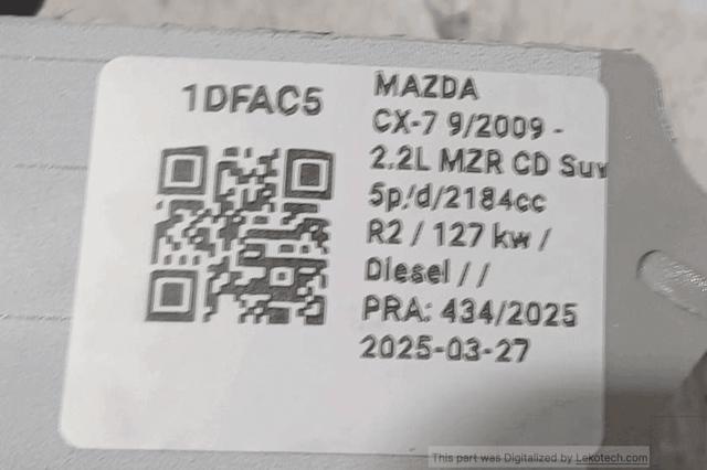 MAZDA R2AA20300B Válvula EGR comprar Pamplona