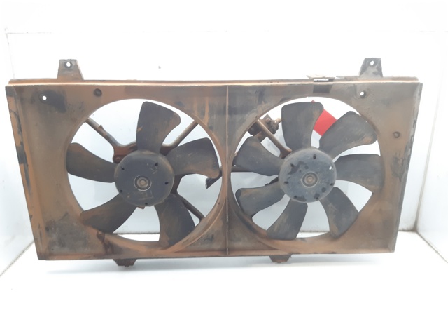 Difusor de radiador, ventilador de refrigeración, condensador del aire acondicionado, completo con motor y rodete RF5D15025 Mazda