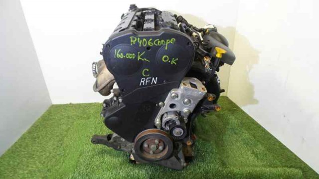 Motor completo para peugeot 406 coupé (8c) (1999-2000) 2.0 16v rfn RFN