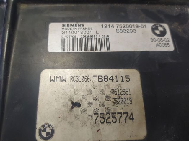 S118012001 BMW