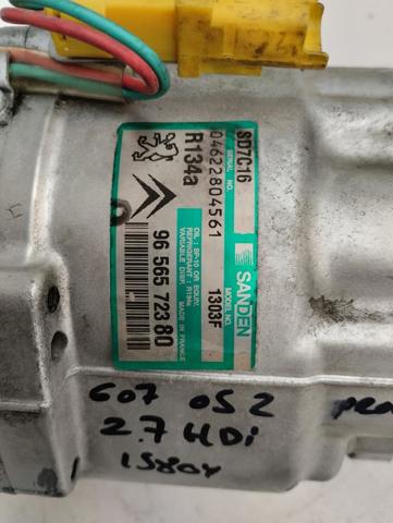 Compresor aire acondicionado para peugeot 607 2.7 hdi 24v uhz SD7C16