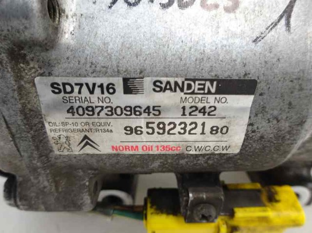 SD7V161242 PEUGEOT Compresor de aire acondicionado comprar Bilbao