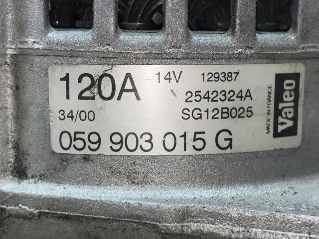 SG12B025 VAG Alternador  en stock Huelva