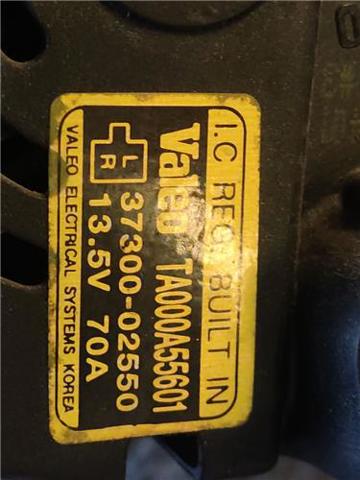 HYUNDAI TA000A55601 Alternador  disponible Valladolid