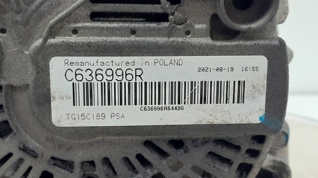 PEUGEOT TG15C189 Alternador  comprar en Murcia