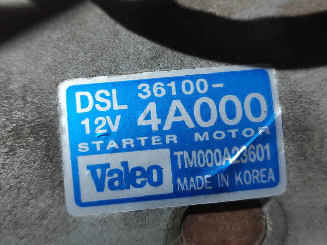HYUNDAI TM000A23601 Motor de arranque comprar Tarragona