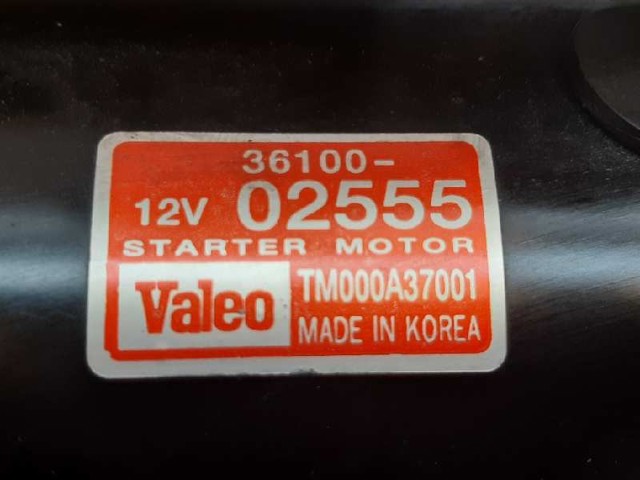 HYUNDAI TM000A37001 Motor de arranque  en stock Terrassa