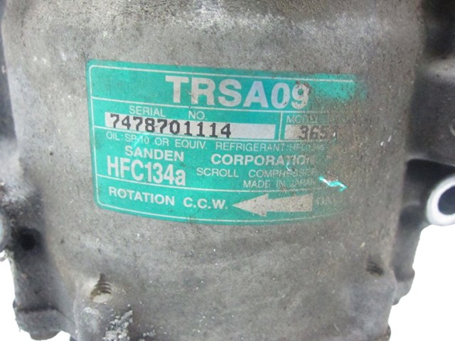 Compresor aire acondicionado para honda civic vi aerodeck 1.6 16v (mc1) d16w3 TRSA093653