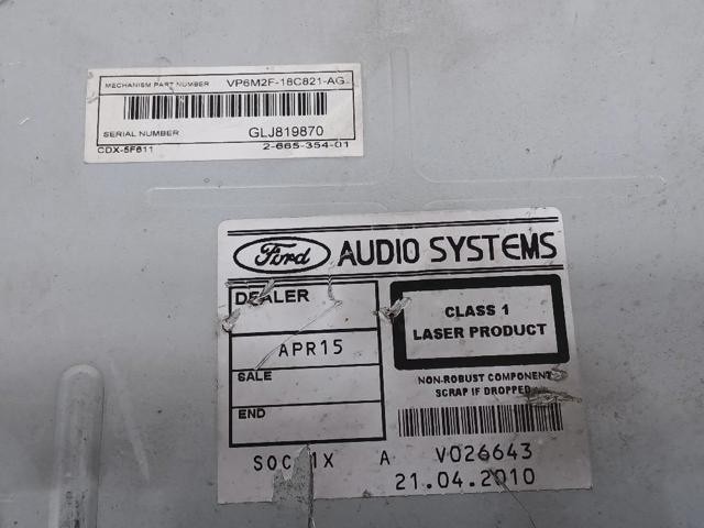 VP6M2F18C821AG Ford