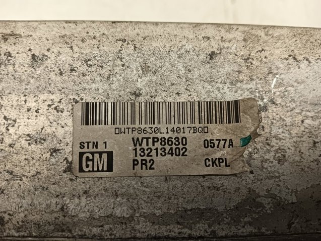 WTP8630 OPEL Intercooler  en stock Gandía