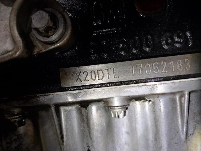 X20DTL OPEL Motor completo comprar Bilbao