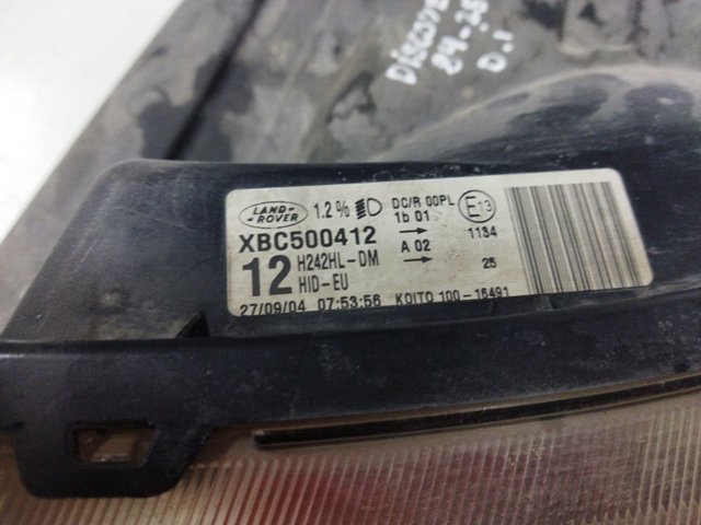 XBC500412 Faro izquierdo  en stock Castellón
