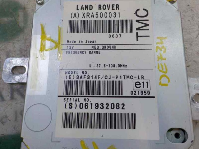 LAND ROVER XRA500030 Unidad de control de navegación  comprar en Albacete