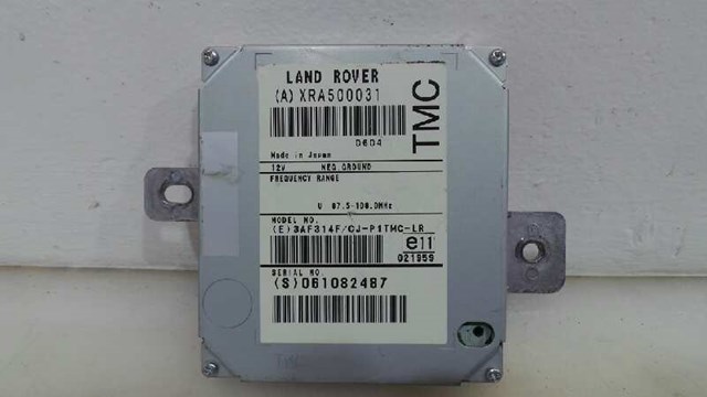 Modulo electronico para land rover range rover sport 2.7 d 4x4 276dt XRA500031