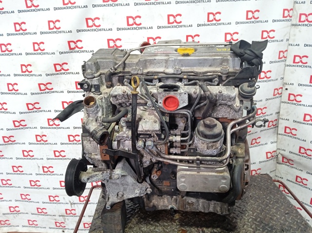 Motor completo para opel zafira a limusina 2.2 dti 16v (f75) y22dtr Y22DTR