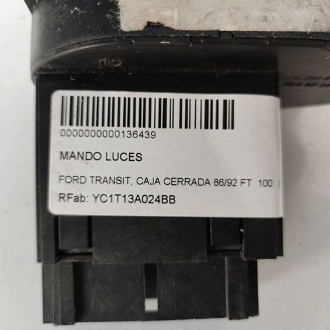 YC1T13A024BB FORD Interruptor de luces en el tablero  en stock Huelva