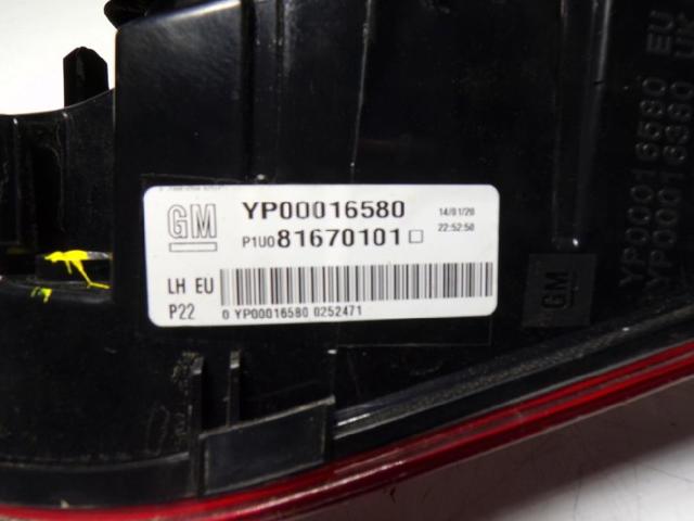 OPEL YP00016580 Piloto trasero interior izquierdo  comprar en Albacete
