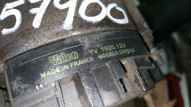 PEUGEOT YV1925 Regulador de voltaje del alternador  comprar en Albacete