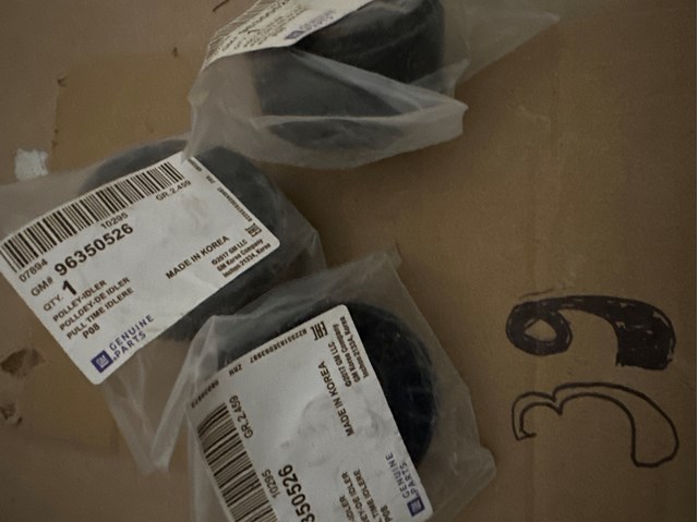 GM 96350526 Polea correa distribución  en stock Salamanca