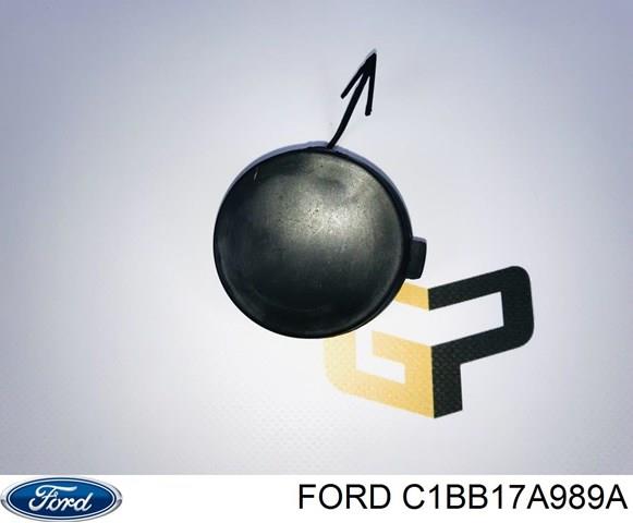 C1BB17A989A Ford Cobertura de parachoques, enganche de remolque, delantera 