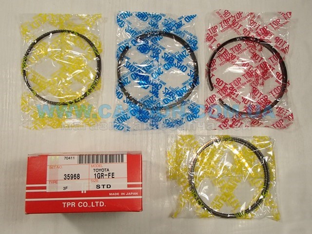 Juego de anillos de pistón, motor, STD 35968STD TPR